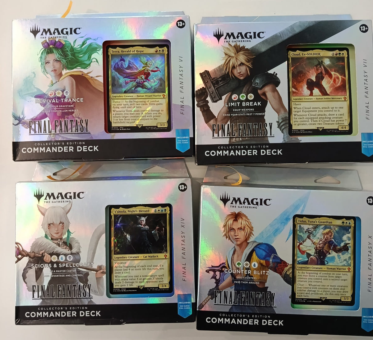 Magic: The Gathering Final Fantasy VII Cloud, Ex-Soldier Commander Deck (English)