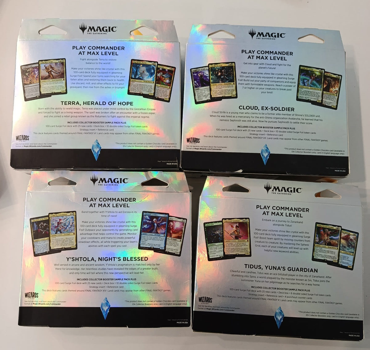 Magic: The Gathering Final Fantasy VII Cloud, Ex-Soldier Commander Deck (English) - view 2