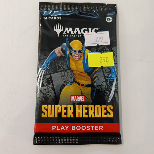 Magic: The Gathering Marvel Super Heroes Wolverine Booster Pack (English)