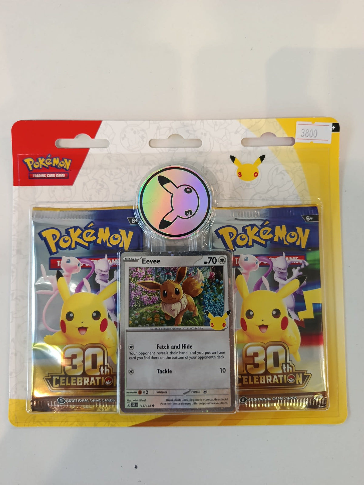 Pokemon 30th Celebration Eevee Blister 2025 (English)