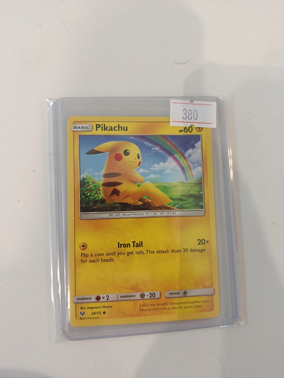 Pokemon Pikachu Shining Legends #28/73 2017 (English)