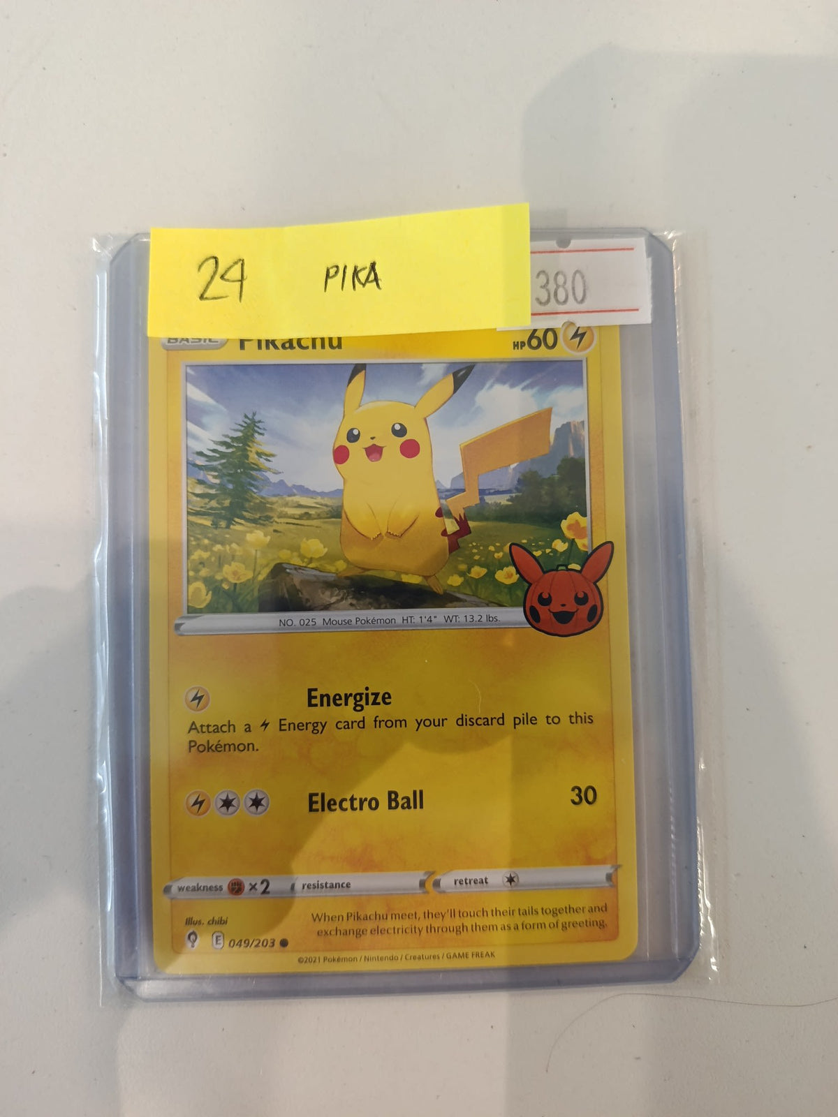 Pokemon Pikachu Evolving Skies #049/203 2021 (English)