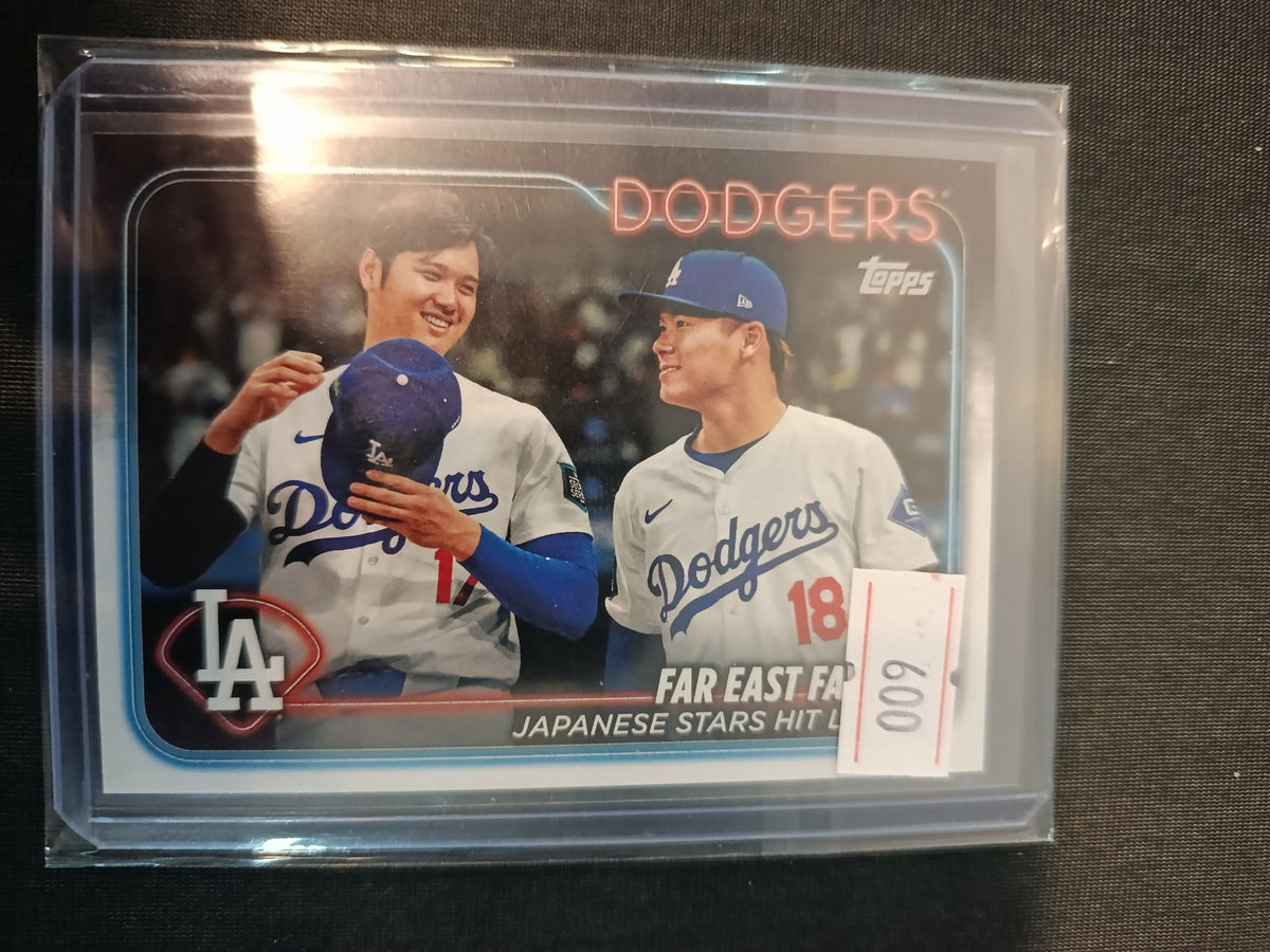 2024 Topps Update Series Veteran Combos Shohei Ohtani / Yoshinobu Yamamoto #US13