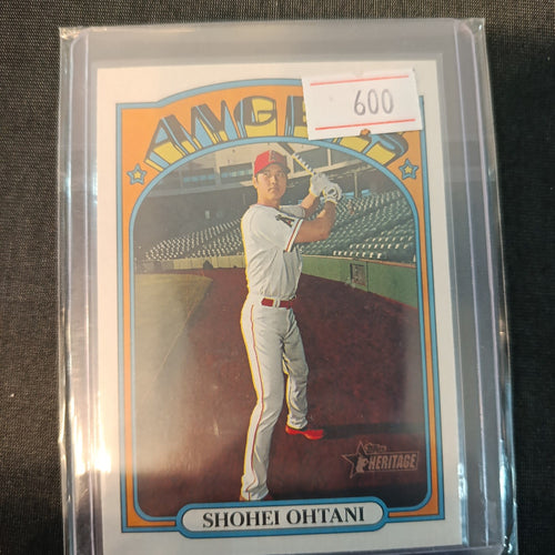 2022 Topps Heritage Shohei Ohtani #1