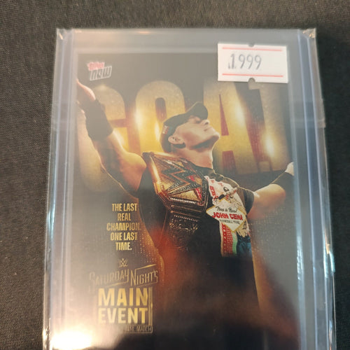 2025 Topps Saturday Night's Main Event John Cena