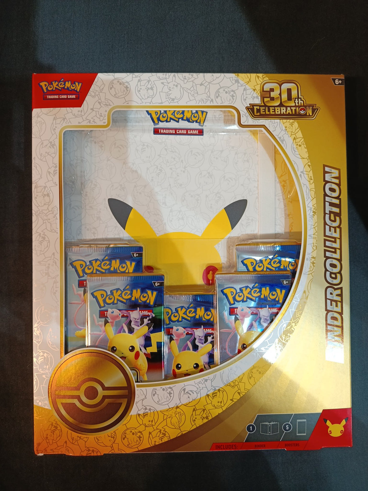 Pokemon 30th Celebration Pikachu Binder Collection 2025 (English)