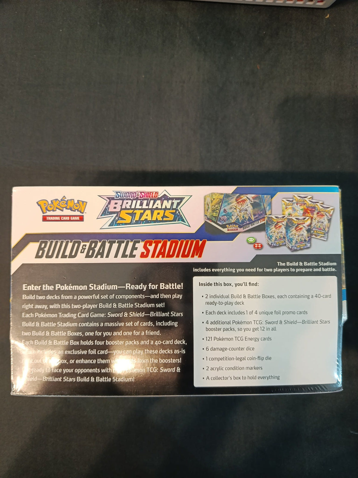 Pokemon Sword & Shield Brilliant Stars Arceus Build & Battle Stadium 2022 (English) - view 2