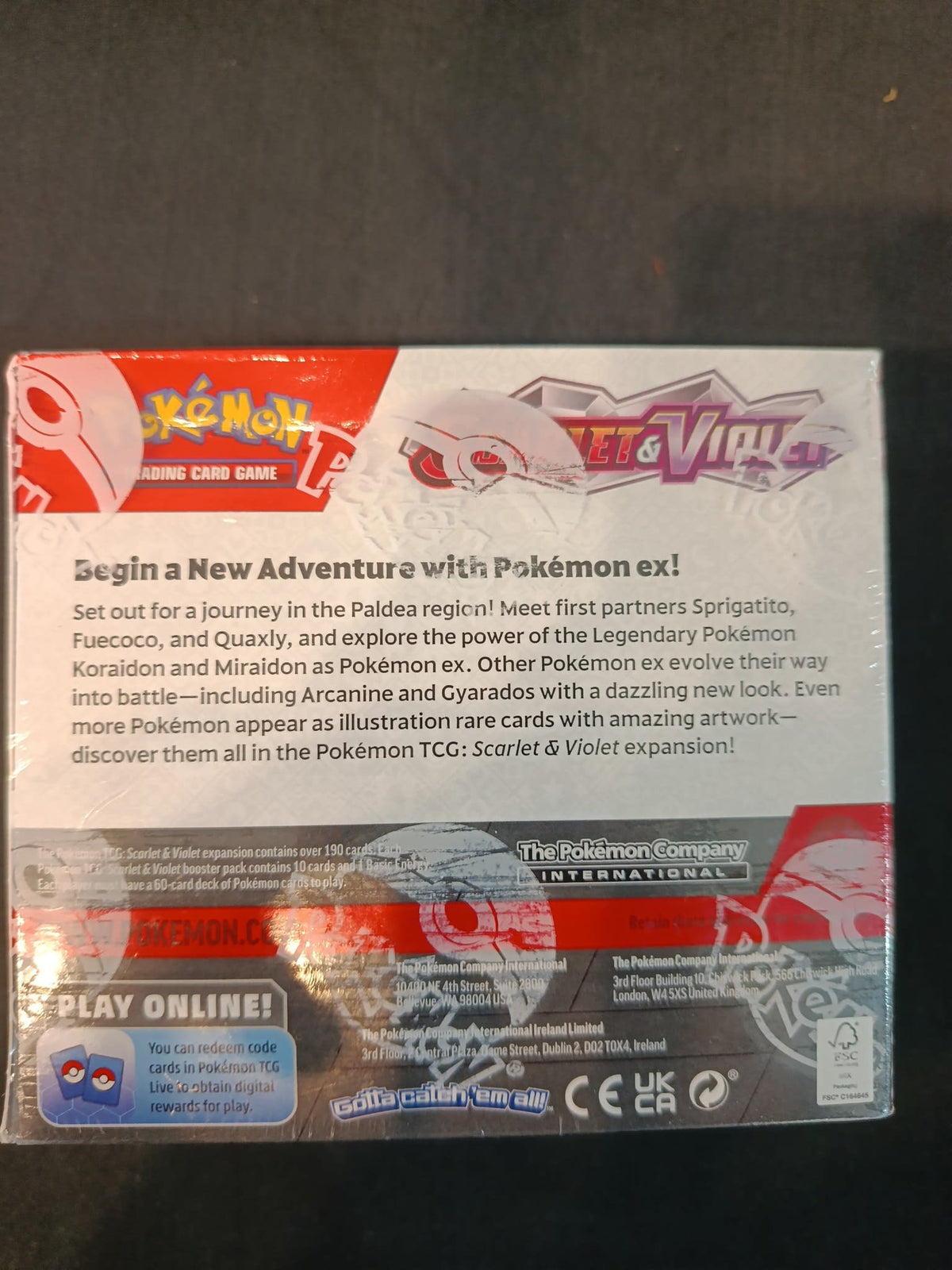 Pokemon Scarlet & Violet Koraidon 2023 (English) - view 2