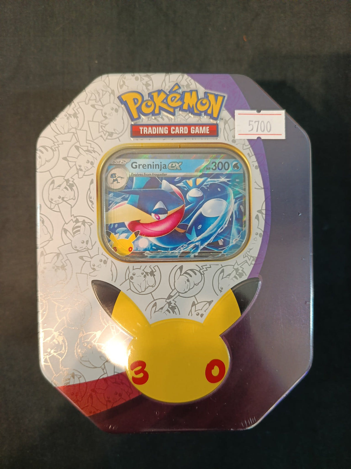 Pokemon 30th Celebration Greninja ex Tin 2026 (English)