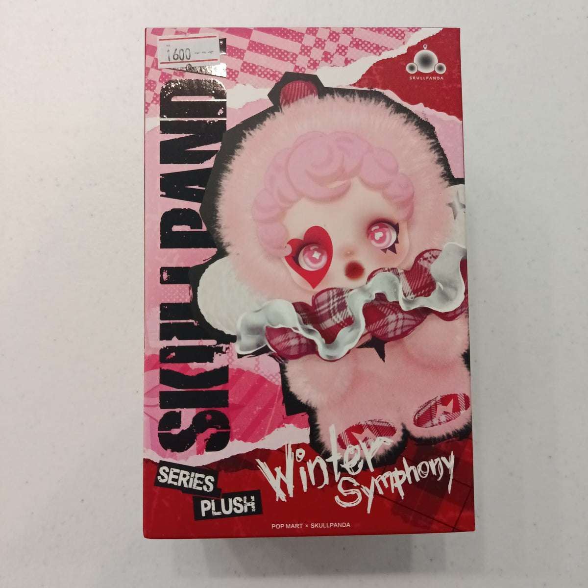 Pop Mart Winter Symphony Series Plush Skullpanda