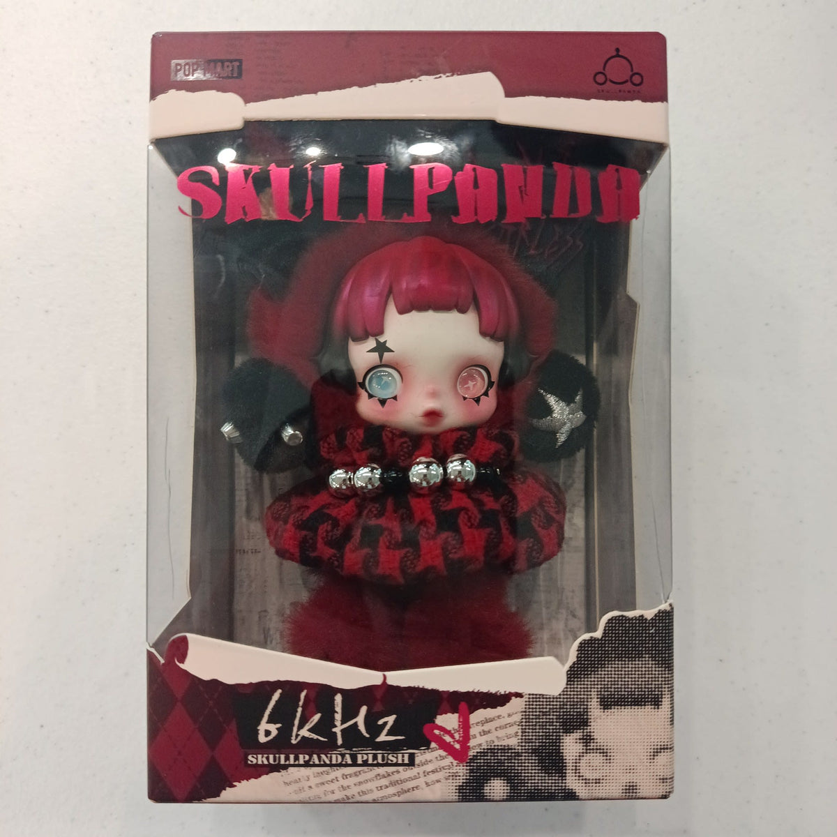 2025 Pop Mart Skullpanda Skullpanda Plush - 6kHz