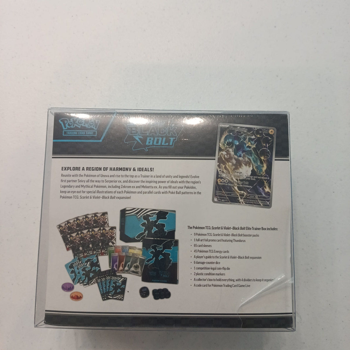 2025 Pokemon TCG Scarlet & Violet Black Bolt Elite Trainer Box - view 2