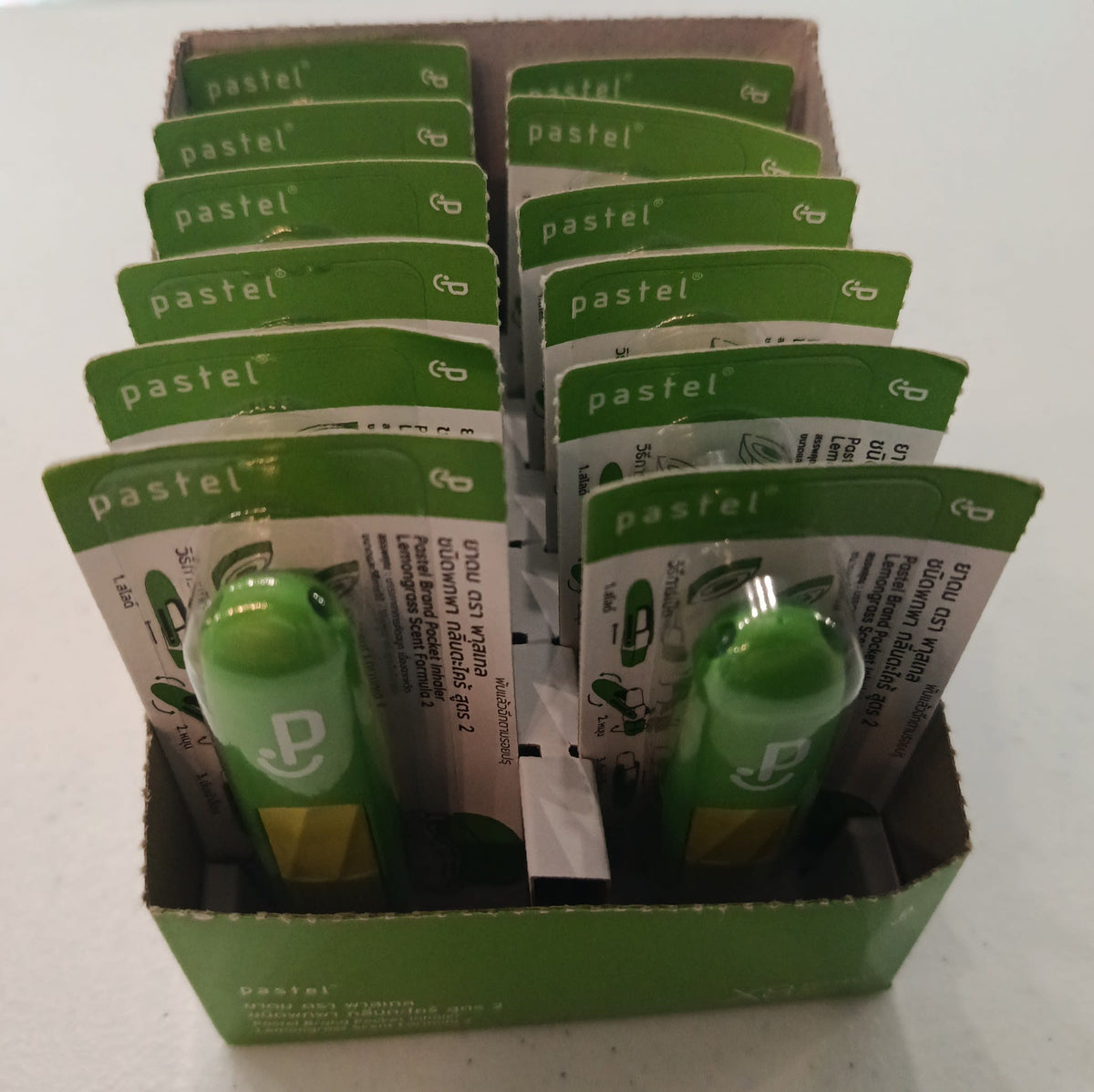 Pastel Pastel Brand Pocket Inhaler Pocket Inhaler Lemongrass Scent Formula 2 - view 2