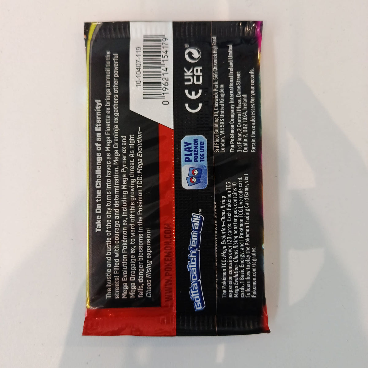 Pokemon Mega Evolution Chaos Rising Mega Camerupt Booster Pack (English) - view 2