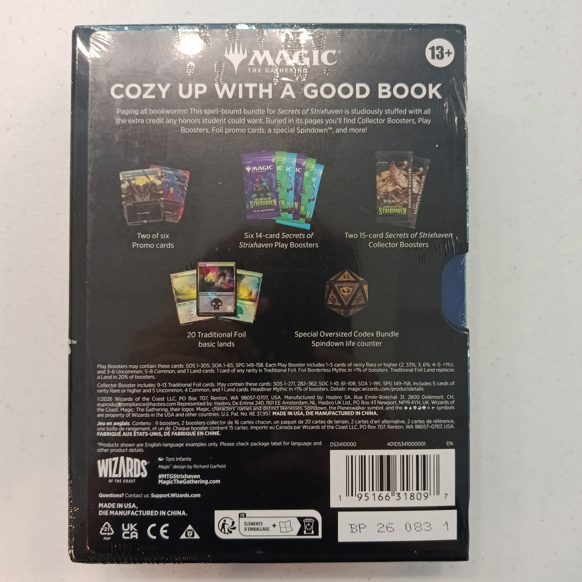 2026 Magic: The Gathering Secrets of Strixhaven Codex Bundle - view 2