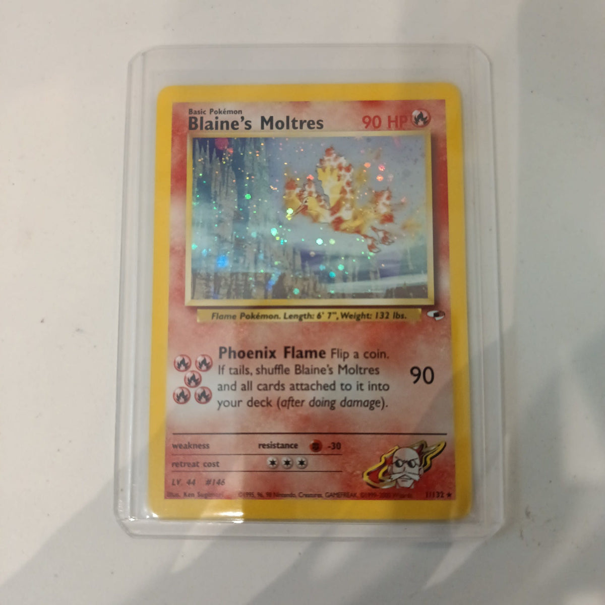 Pokemon Blaine's Moltres Gym Heroes #11/132 2000 (English)