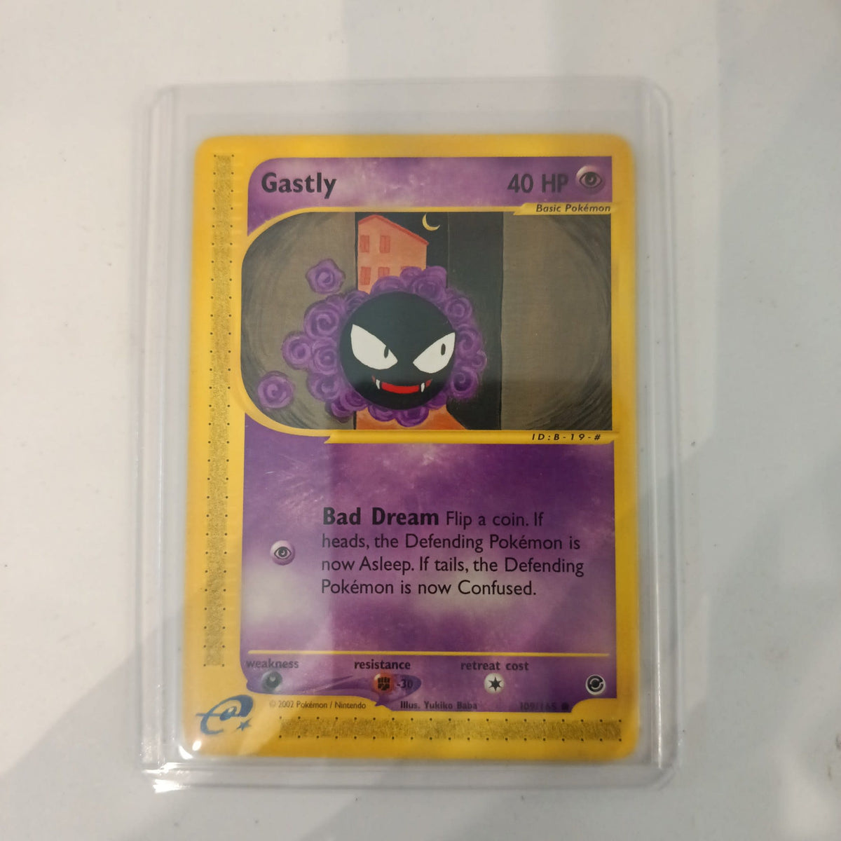 Pokemon Gastly Aquapolis #109/147 2002 (English)
