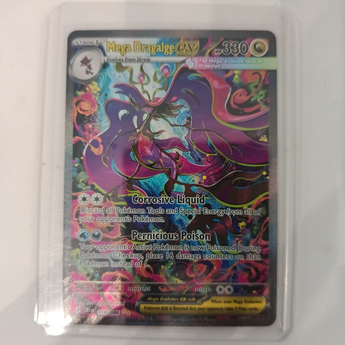 Pokemon Mega Dragalge ex CM1w #148/086 (English)