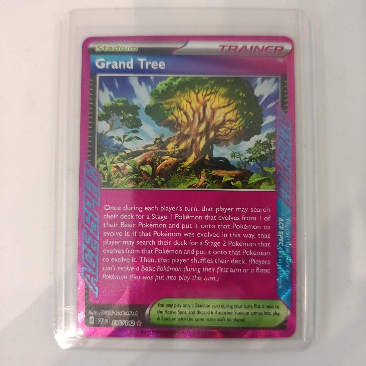Pokemon Grand Tree Stellar Crown (SCR) #136/142 (English) 136/142