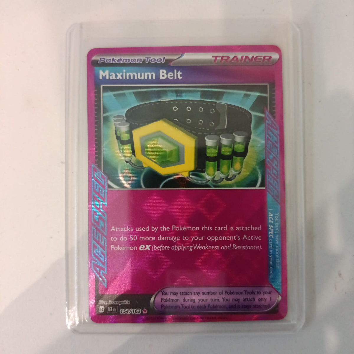 Pokemon Maximum Belt Temporal Forces (TEF) #154/162 2024 (English) 154/162
