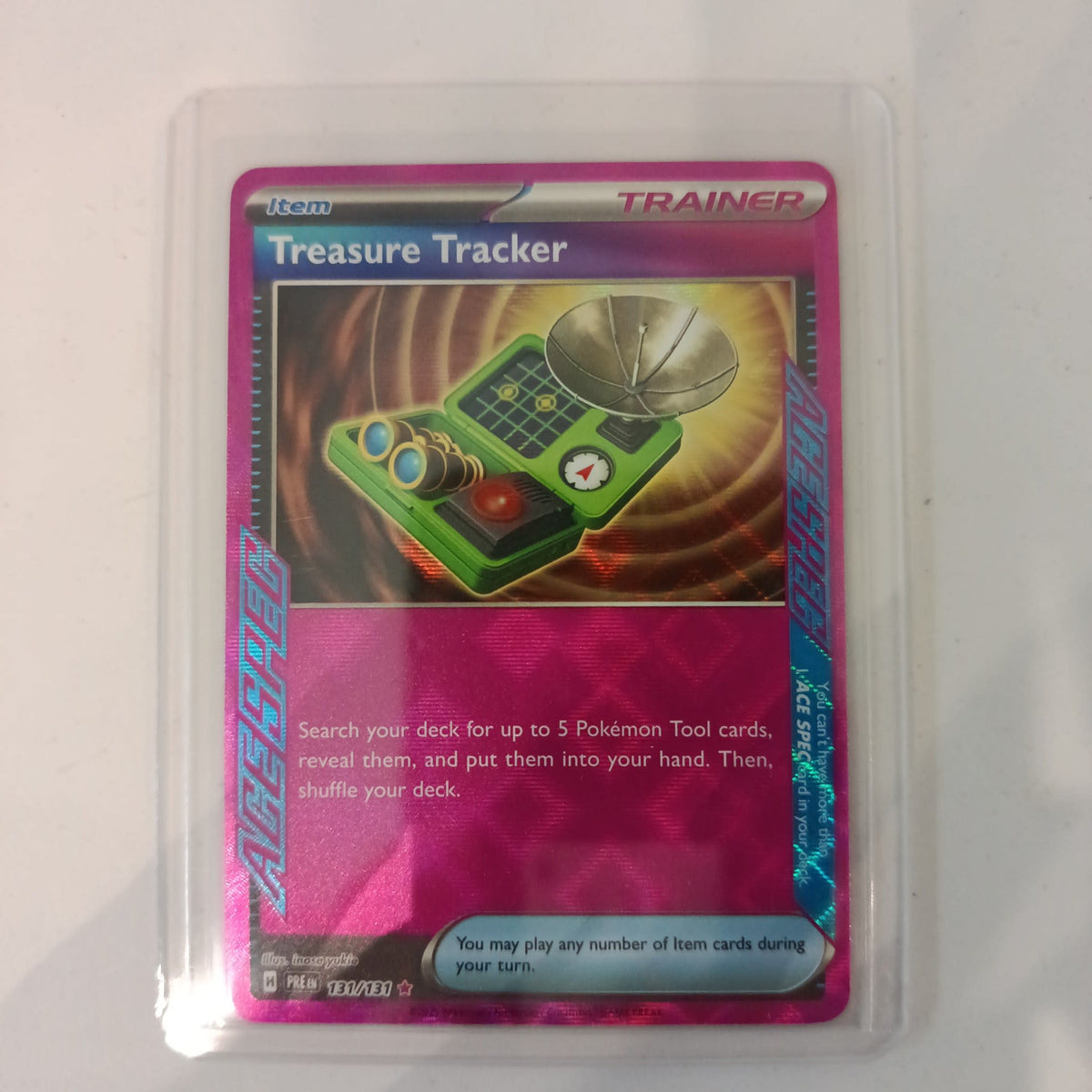 Pokemon Treasure Tracker PRE #131/131 (English) 131/131