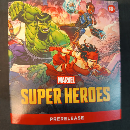 Magic: The Gathering Marvel Super Heroes Hulk, Elektra, Iron Man Prerelease Kit (English)