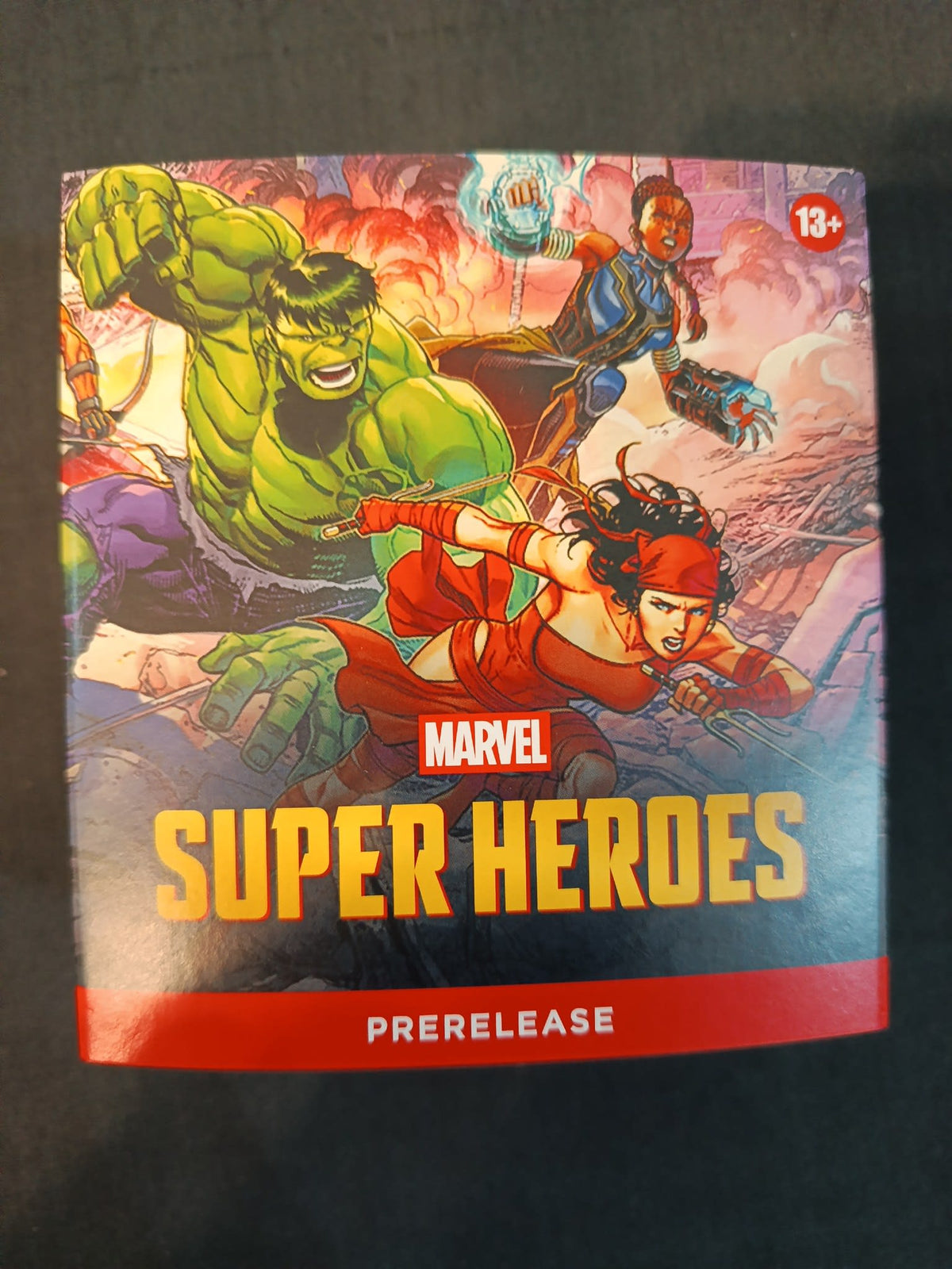 Magic: The Gathering Marvel Super Heroes Hulk, Elektra, Iron Man Prerelease Kit (English)