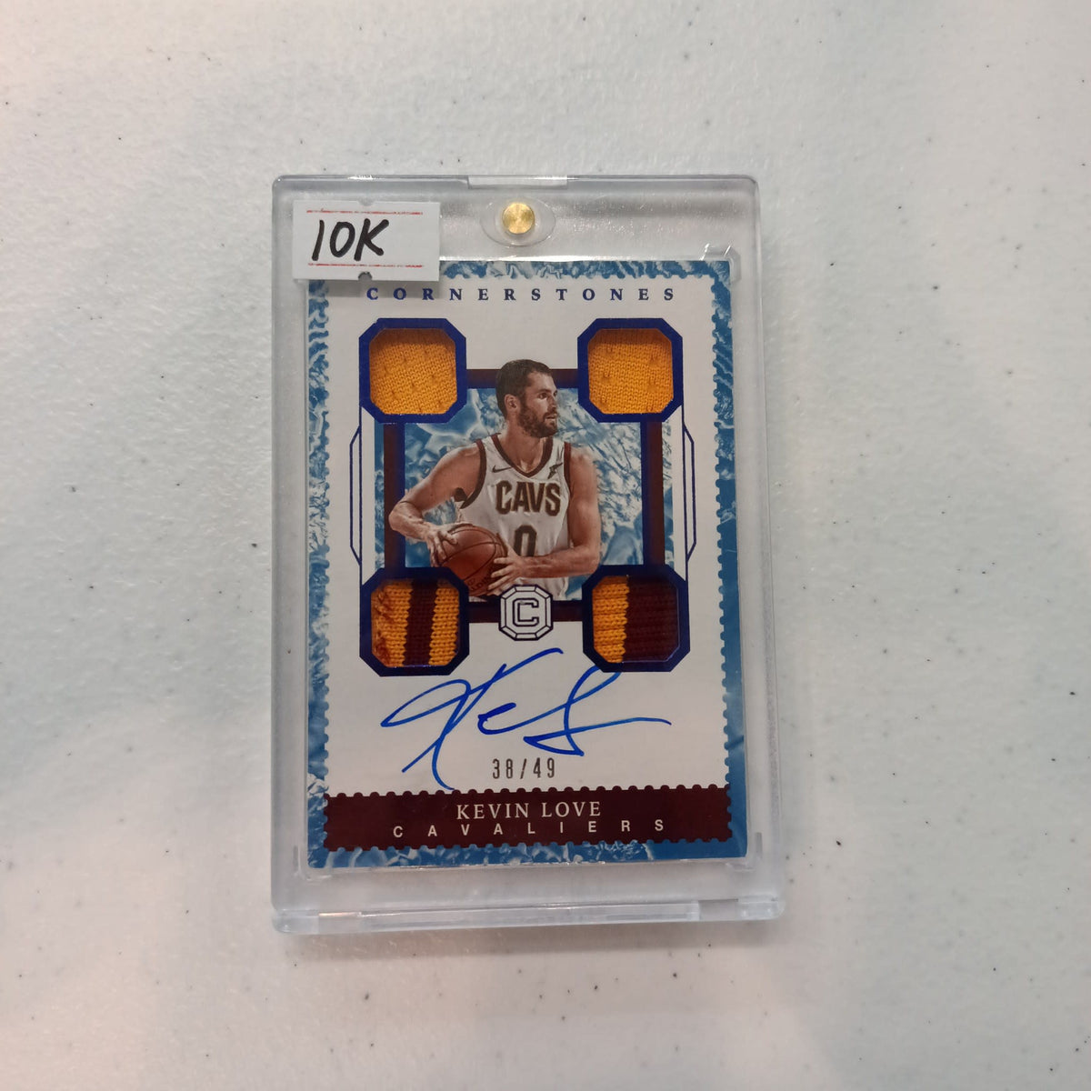 2017-18 Panini Cornerstones Basketball Cornerstones Kevin Love #C-KLV