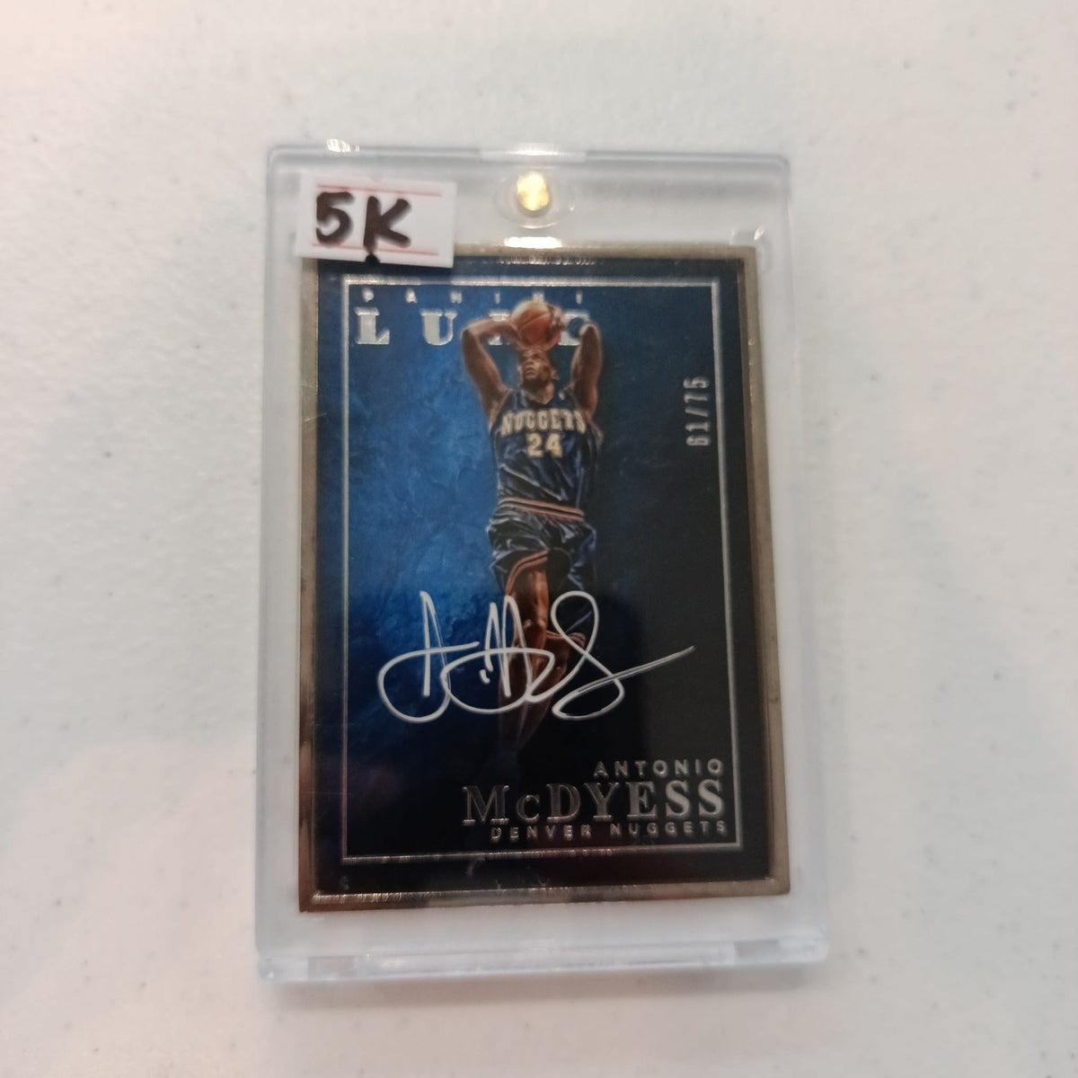 2015-16 Panini Luxe Basketball Antonio McDyess #LX-AMD