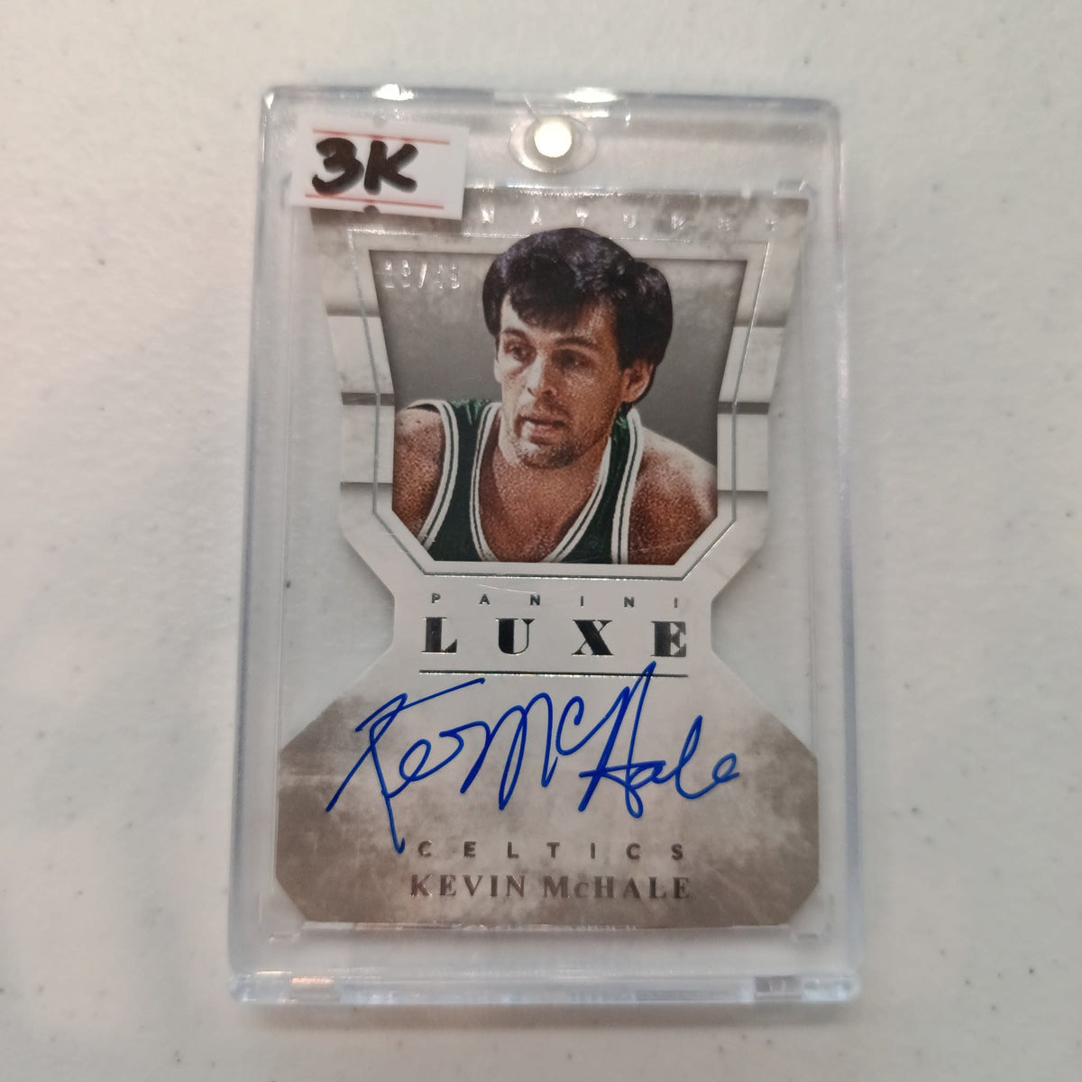 2015-16 Panini Luxe Luxe Signatures Kevin McHale #DC-KMH
