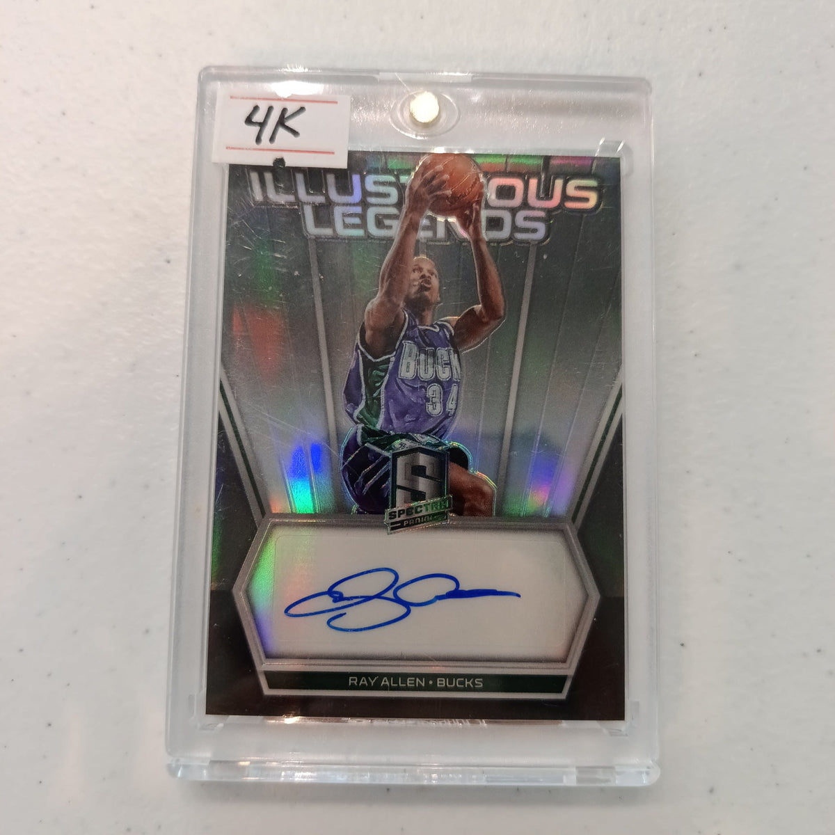 2017-18 Panini Spectra Illustrious Legends Ray Allen #IL-RAL