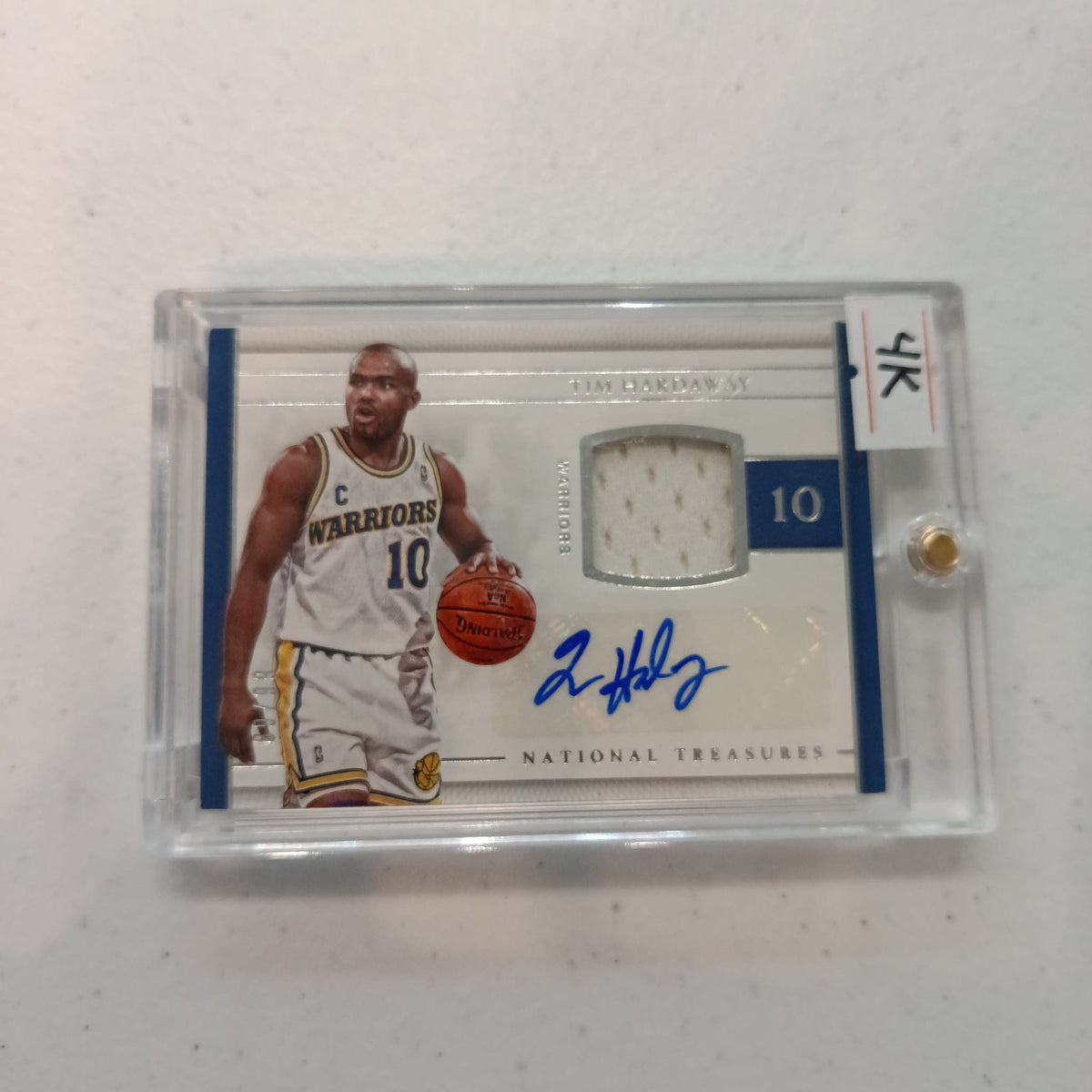 2016 Panini National Treasures Tim Hardaway #3 SGC 9
