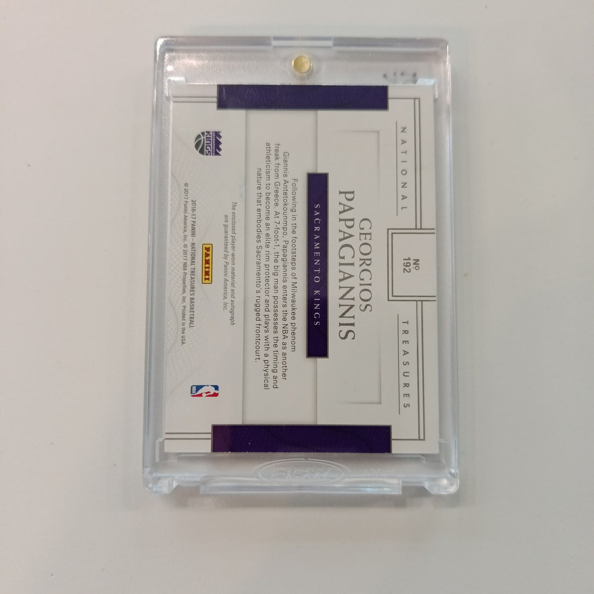 2009 Panini National Treasures George Hill #192 - view 2