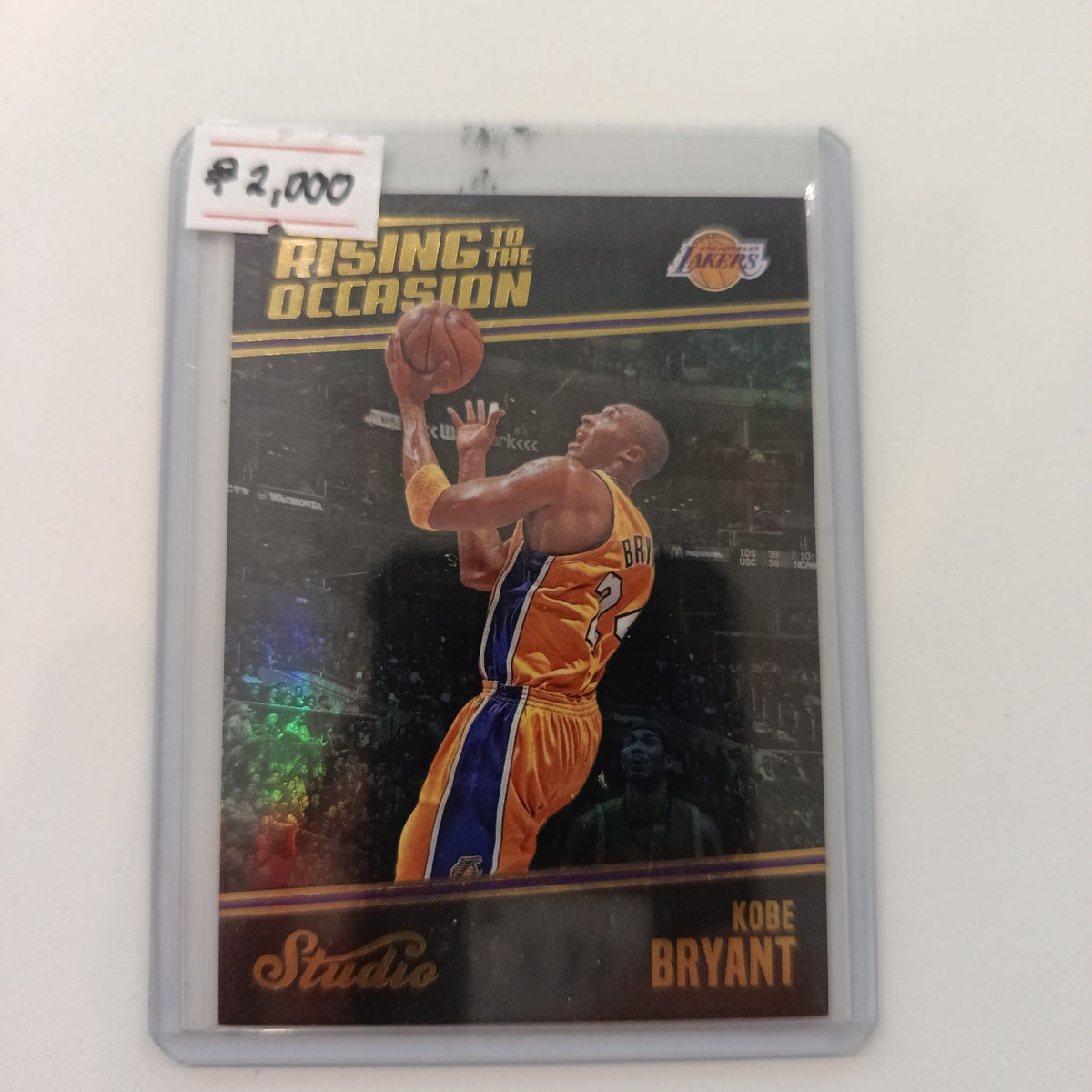 2016-17 Panini Studio Rising to the Occasion Kobe Bryant #RO-KB