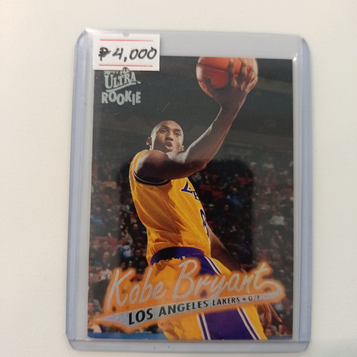 1996 Fleer Ultra Ultra Rookie Kobe Bryant #52