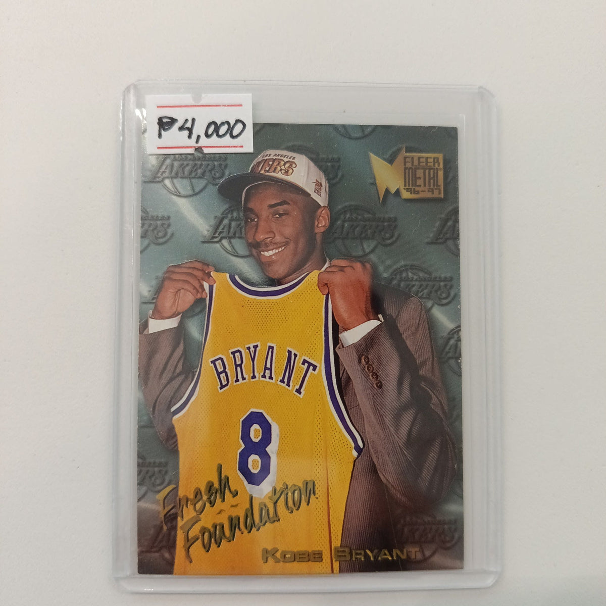 1996-97 Fleer Metal Fresh Foundation Kobe Bryant #137