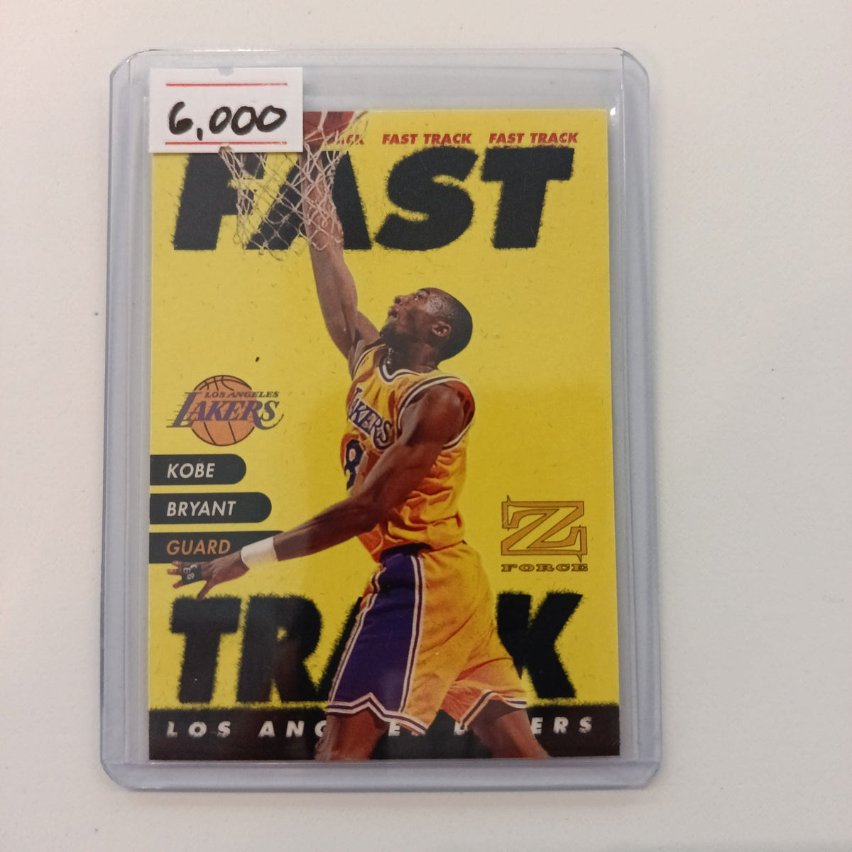1997 Skybox Z-Force Fast Track Kobe Bryant #2