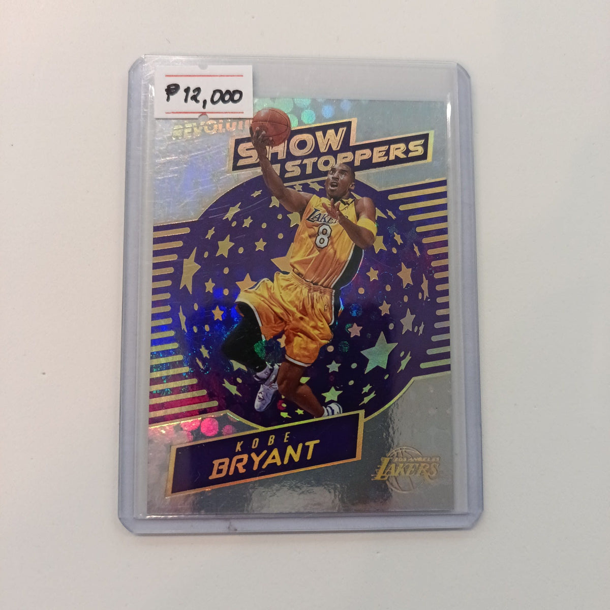 2017 Panini Revolution Show Stoppers Kobe Bryant #10