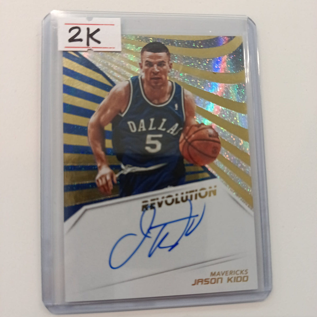 2018 Panini Revolution Revolution Jason Kidd Cubic #AU-JKD