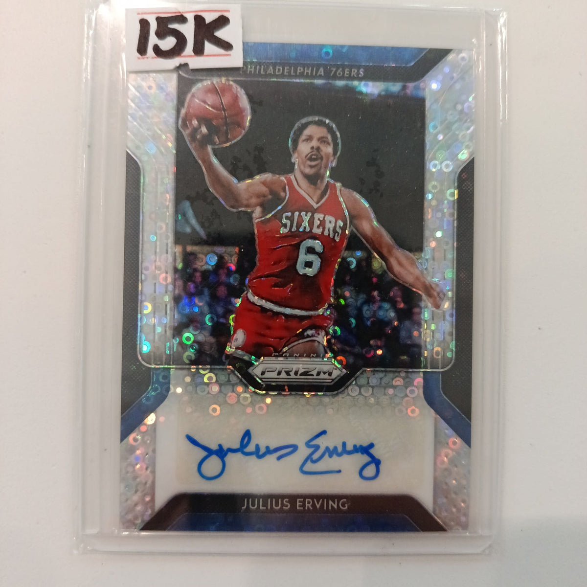 2018-19 Panini Prizm Fast Break Julius Erving Fast Break #FB-JEV