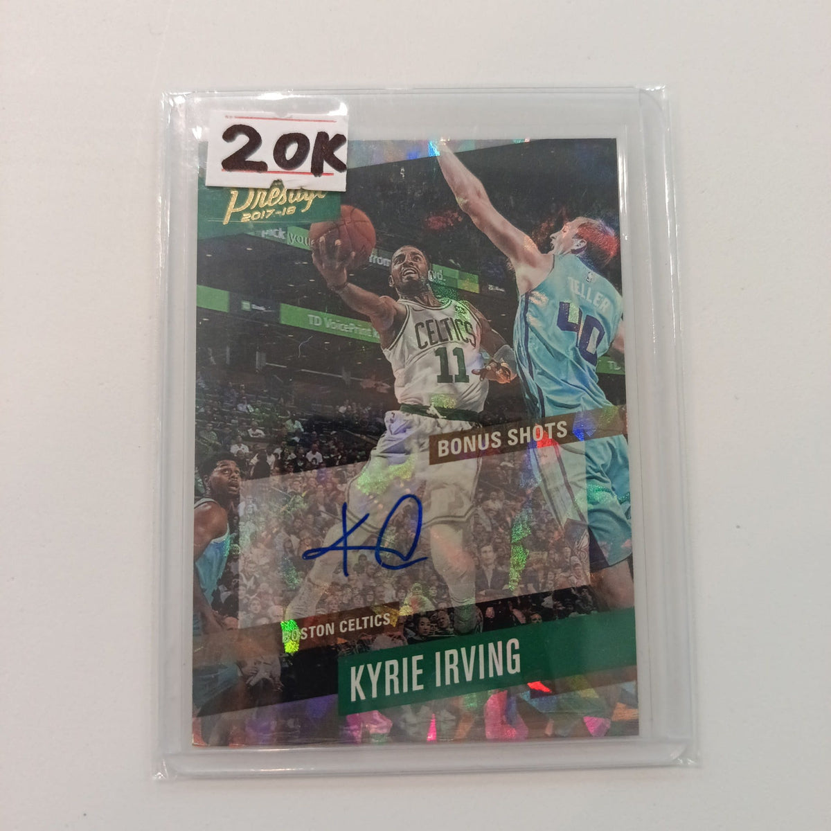 2017-18 Panini Prestige Bonus Shots Kyrie Irving Crystal