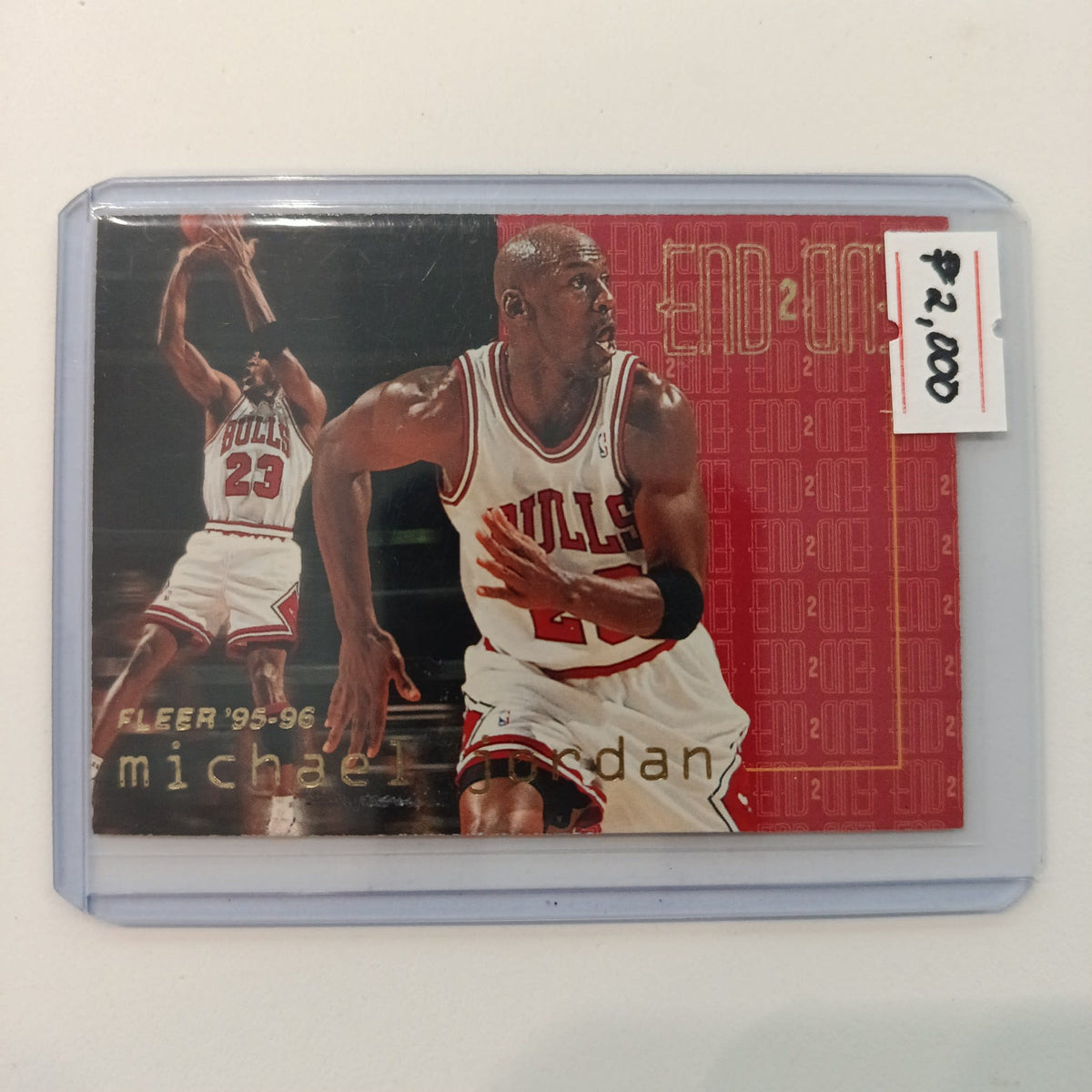 1995 Fleer End 2 End Michael Jordan #9