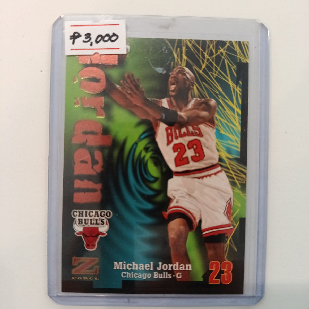 1997 Skybox Z-Force Hot Rod Michael Jordan #23