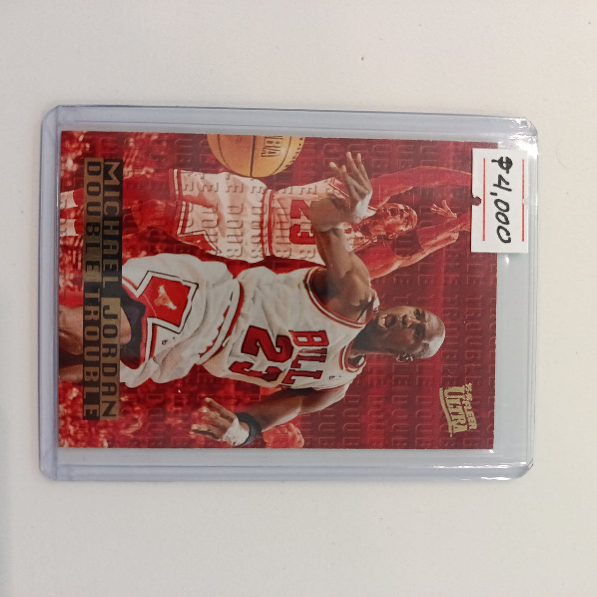 1995 Fleer Ultra Double Trouble Michael Jordan #3 of 10