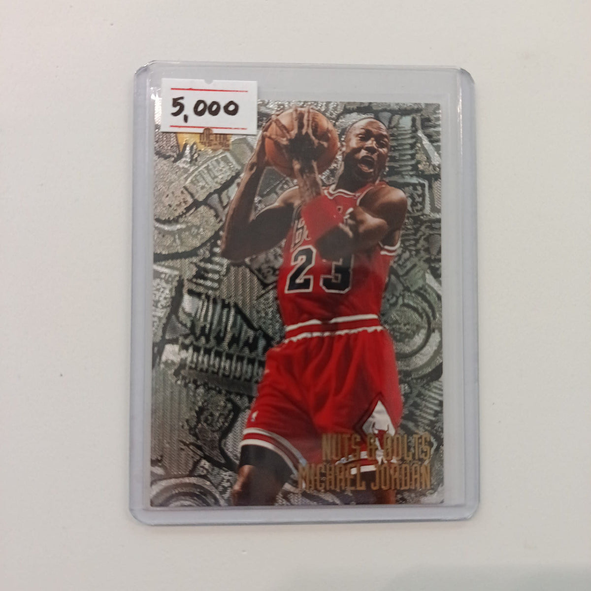 1996 Fleer Metal Nuts & Bolts Michael Jordan #212