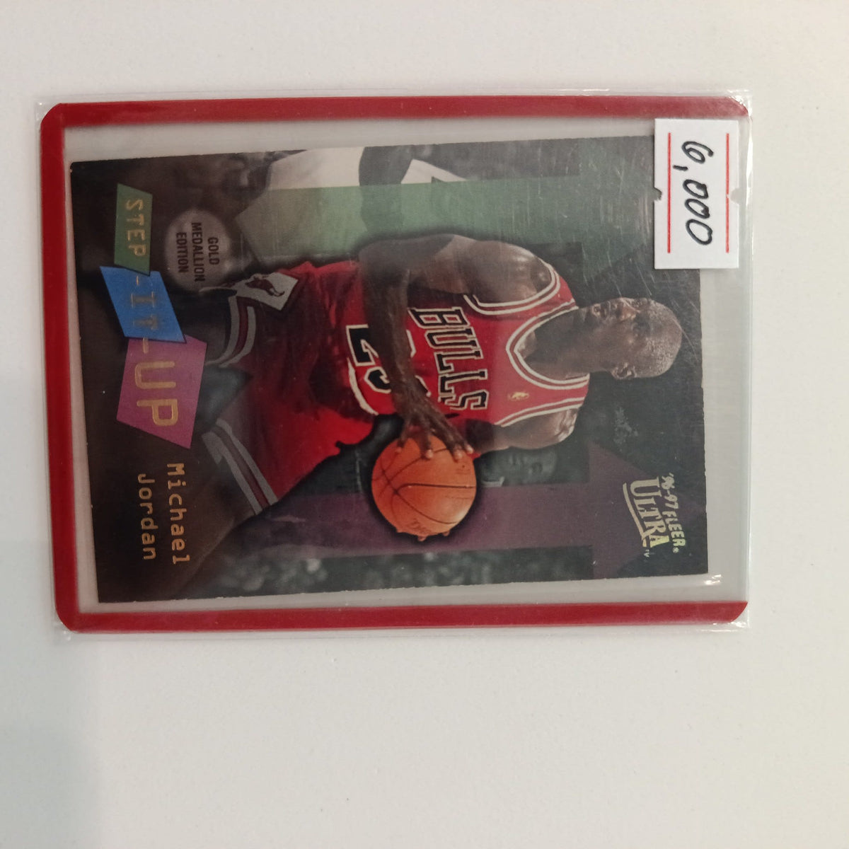 1997 Fleer Ultra Step Up Michael Jordan Gold Medallion Edition #G-2M