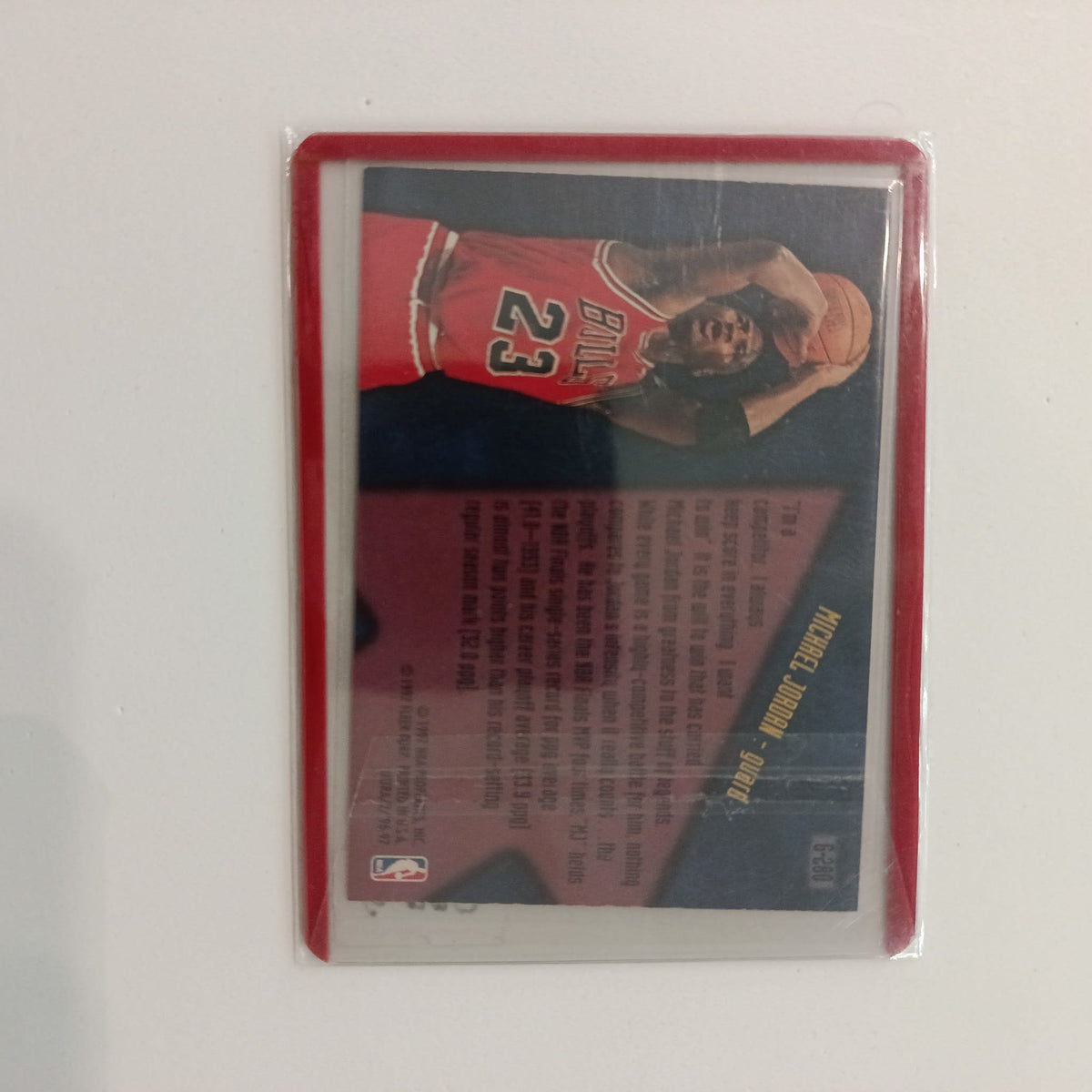 1997 Fleer Ultra Step Up Michael Jordan Gold Medallion Edition #G-2M - view 2