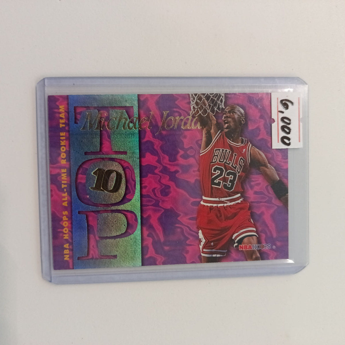 1995 SkyBox NBA Hoops Top 10 Michael Jordan #AR7