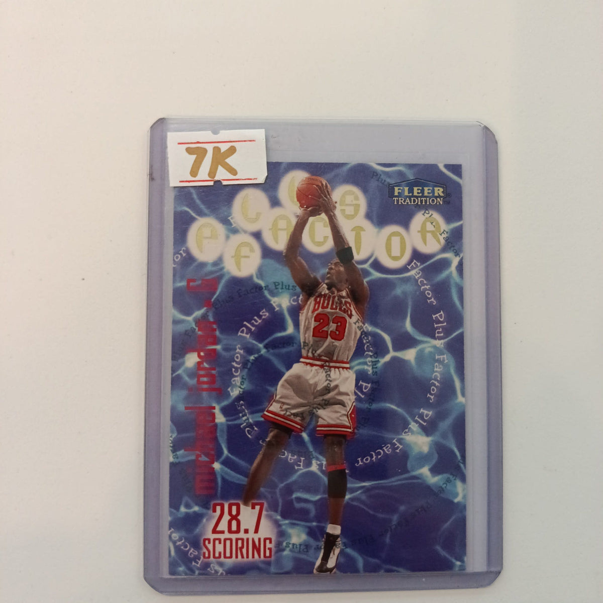 1998 Fleer Plus Factor Michael Jordan #142