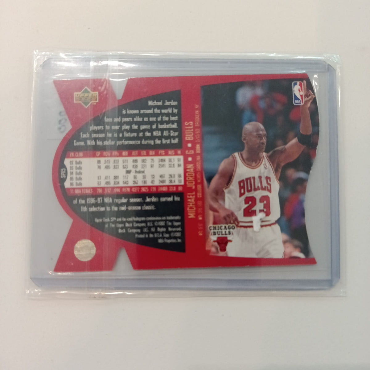 1997 Upper Deck SPx Michael Jordan #23 - view 2